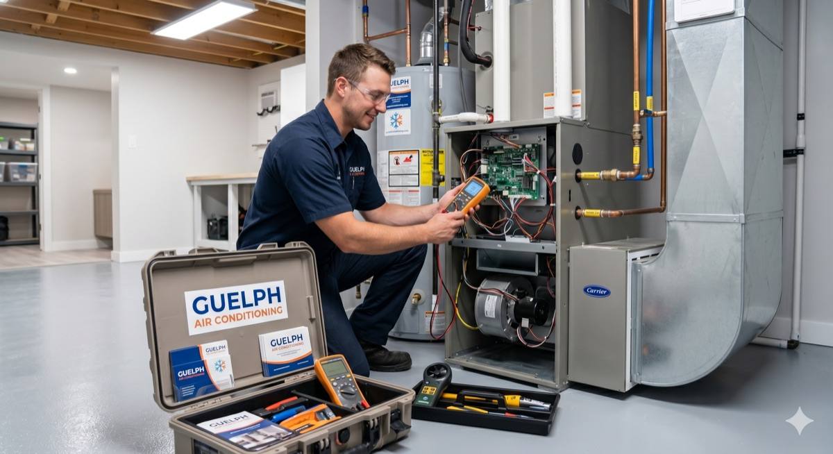 Air conditioning and HVAC service in Guelph — 1